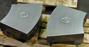thrust babbitt bearing pads