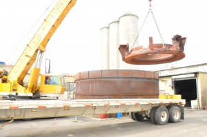 50 ton crane at our Salt Lake City machine shop.