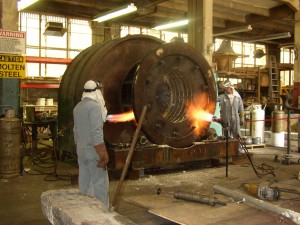 centrifugally cast hydro babbitt bearing