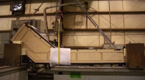 Machine wing mold CNC horizontal machining center
